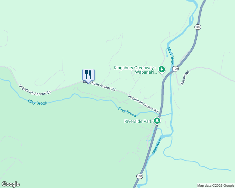 map of restaurants, bars, coffee shops, grocery stores, and more near 232 Grand Hollow Road in Warren