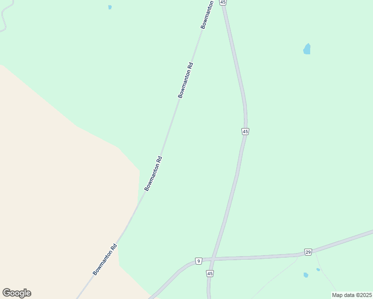 map of restaurants, bars, coffee shops, grocery stores, and more near 1697 Bowmanton Road in Roseneath