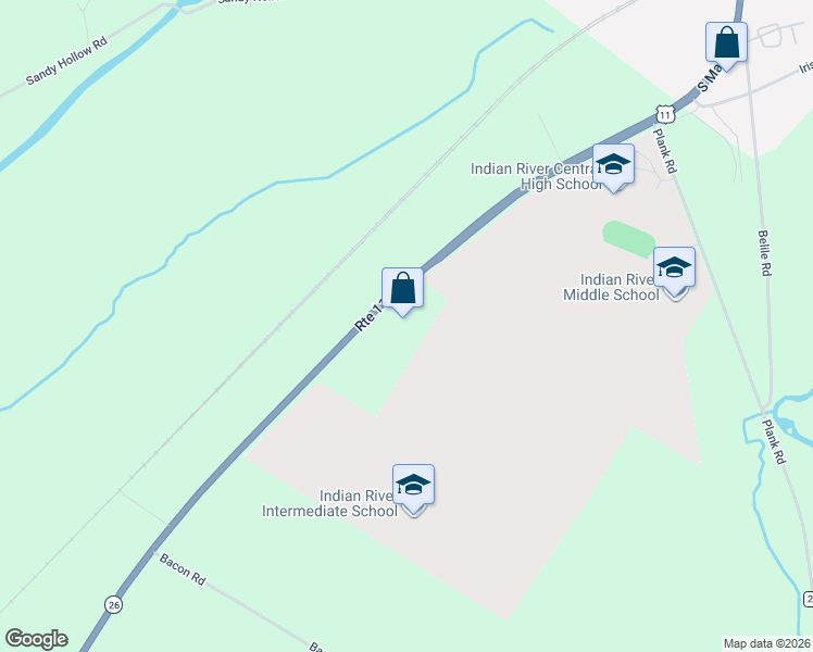 map of restaurants, bars, coffee shops, grocery stores, and more near 32660 U.S. 11 in Philadelphia
