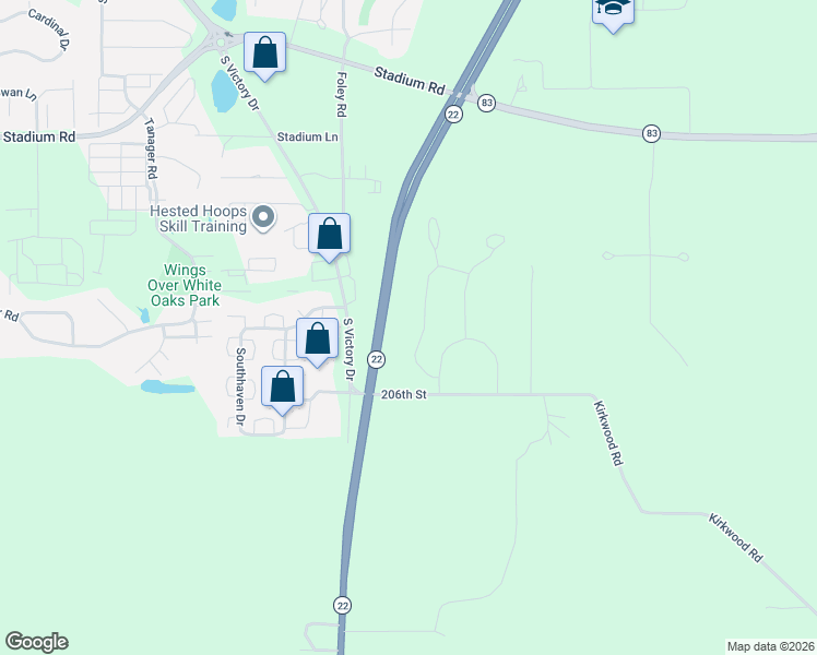 map of restaurants, bars, coffee shops, grocery stores, and more near 1200 Prairie Winds Drive in Mankato