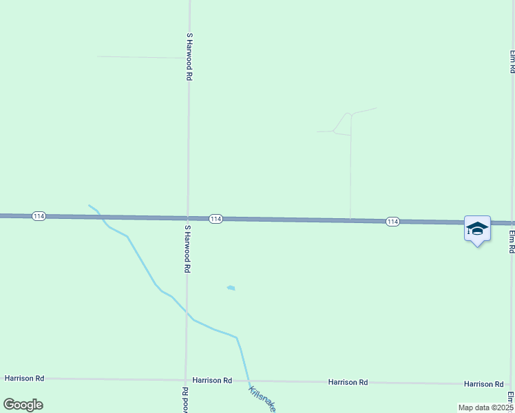 map of restaurants, bars, coffee shops, grocery stores, and more near W4016 Wisconsin 114 Trunk in Hilbert