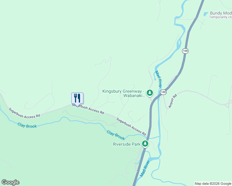 map of restaurants, bars, coffee shops, grocery stores, and more near 116 Middle Pines Rd in Warren