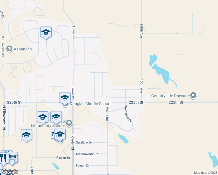 map of restaurants, bars, coffee shops, grocery stores, and more near 2-642 Airway Court in Box Elder