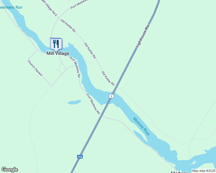 map of restaurants, bars, coffee shops, grocery stores, and more near 186 Old Kettle Road in Queens