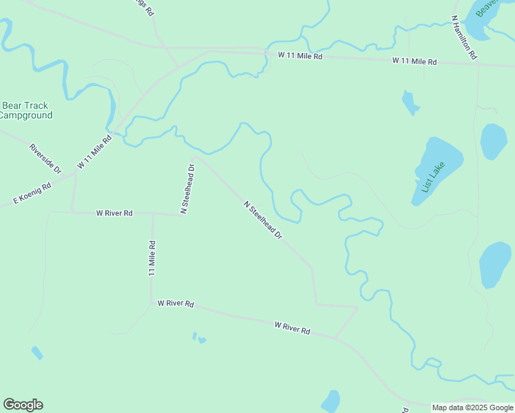 map of restaurants, bars, coffee shops, grocery stores, and more near North Johnston Road in Irons