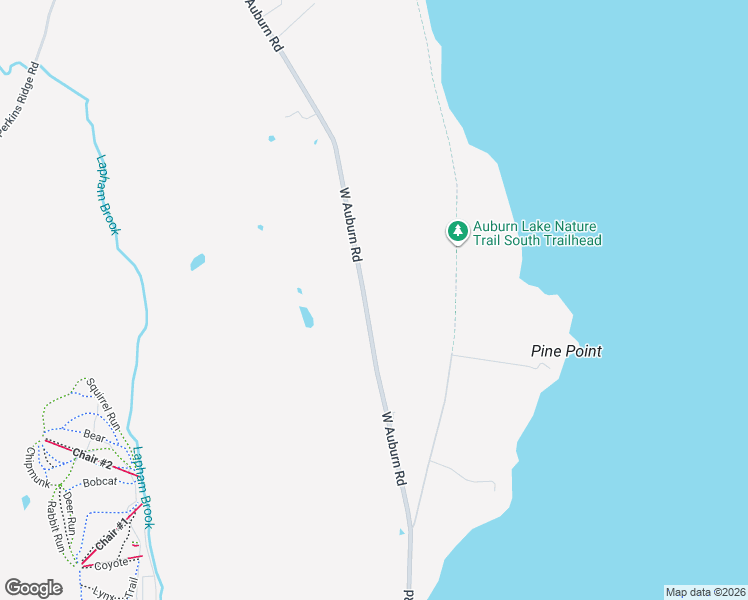 map of restaurants, bars, coffee shops, grocery stores, and more near 321 West Auburn Road in Auburn