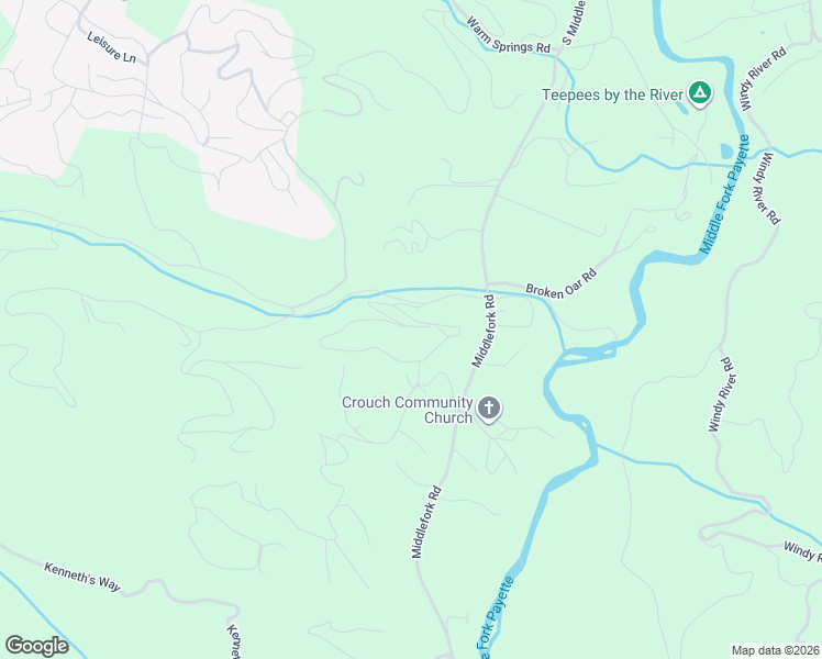 map of restaurants, bars, coffee shops, grocery stores, and more near 10 Reseda Ridge Circle in Garden Valley