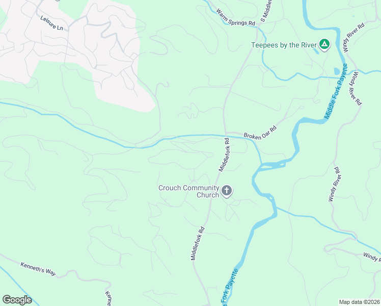map of restaurants, bars, coffee shops, grocery stores, and more near 10 Reseda Ridge Circle in Garden Valley