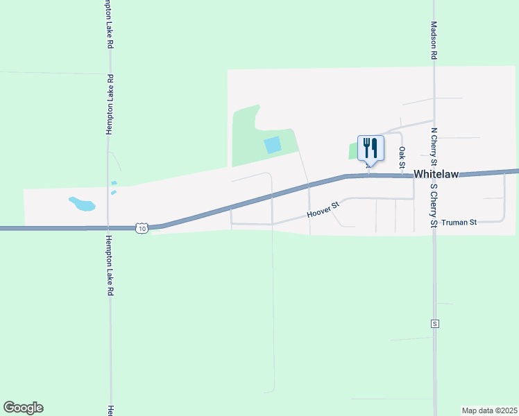 map of restaurants, bars, coffee shops, grocery stores, and more near 315 West Menasha Avenue in Whitelaw