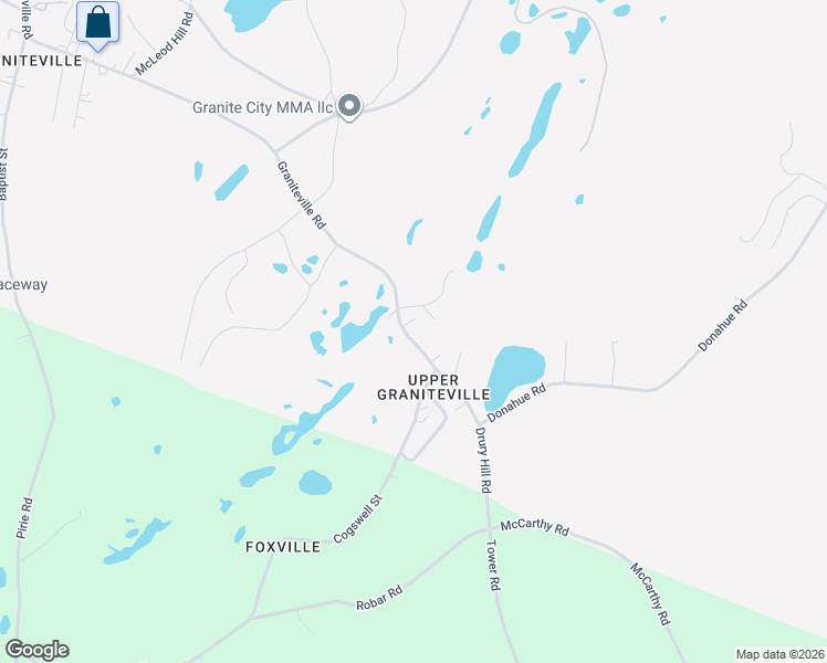 map of restaurants, bars, coffee shops, grocery stores, and more near 834 Graniteville Road in Barre