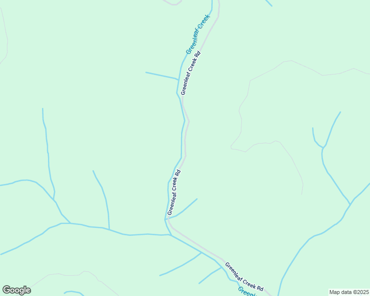 map of restaurants, bars, coffee shops, grocery stores, and more near Greenleaf Creek Road in Lane County