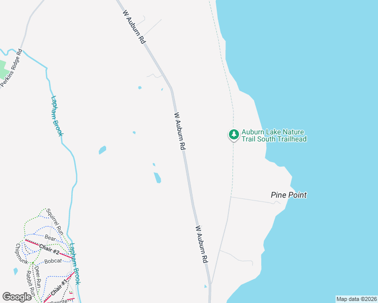 map of restaurants, bars, coffee shops, grocery stores, and more near 375 West Auburn Road in Auburn