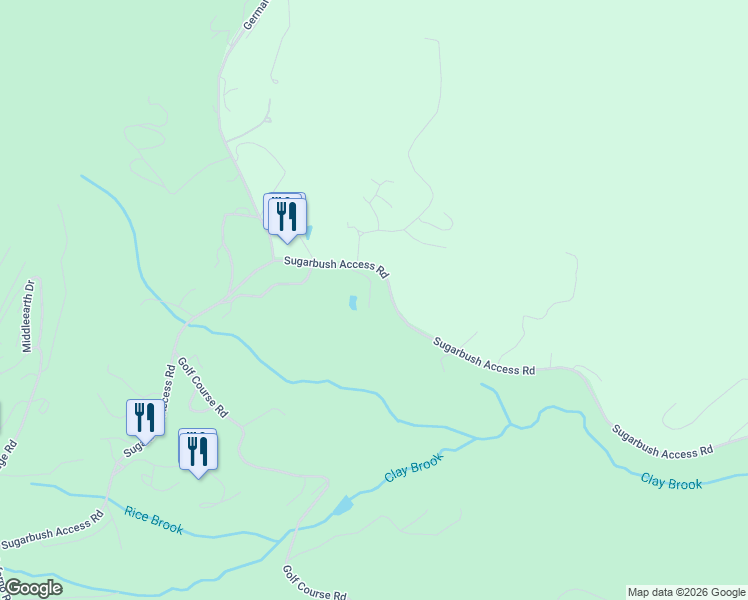 map of restaurants, bars, coffee shops, grocery stores, and more near 112 Sterling Ridge Road in Warren