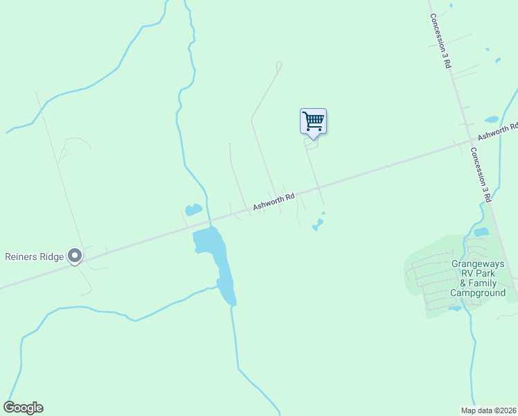 map of restaurants, bars, coffee shops, grocery stores, and more near 245 Ashworth Road in Regional Municipality of Durham