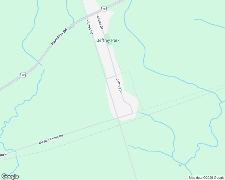 map of restaurants, bars, coffee shops, grocery stores, and more near 578 Whites Road in Quinte West