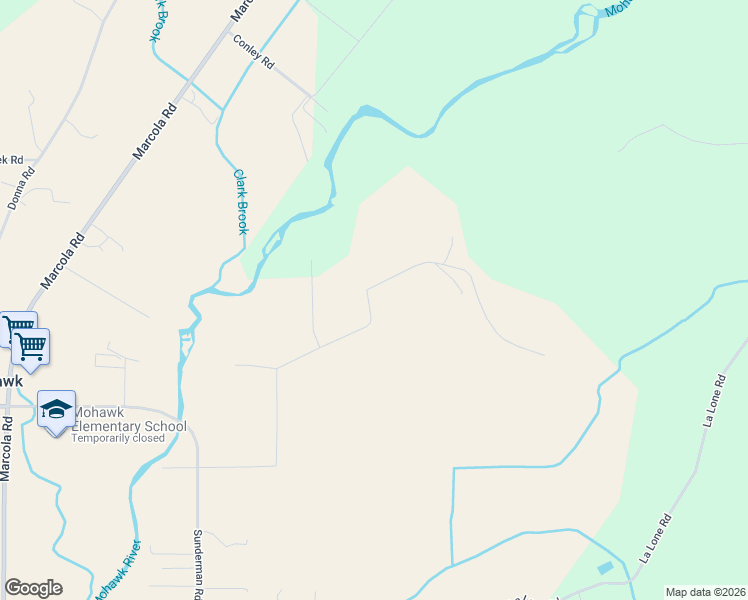 map of restaurants, bars, coffee shops, grocery stores, and more near 37121 Goats Road in Springfield