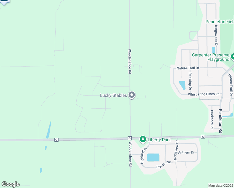 map of restaurants, bars, coffee shops, grocery stores, and more near 7065 Woodenshoe Road in Neenah