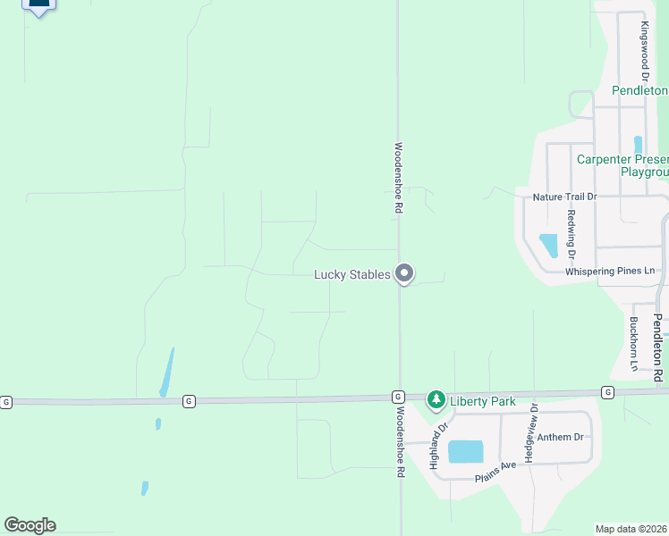 map of restaurants, bars, coffee shops, grocery stores, and more near 7065 Woodenshoe Road in Neenah