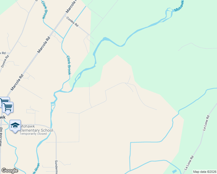 map of restaurants, bars, coffee shops, grocery stores, and more near 37121 Goats Road in Springfield