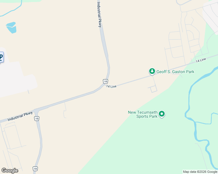 map of restaurants, bars, coffee shops, grocery stores, and more near 6531 14 Line in New Tecumseth