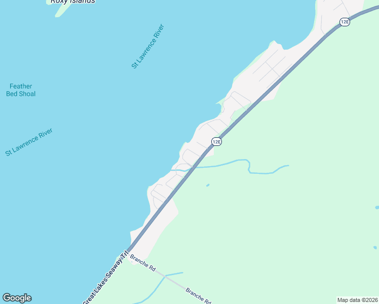 map of restaurants, bars, coffee shops, grocery stores, and more near 33007 New York 12E in Cape Vincent