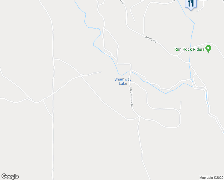 map of restaurants, bars, coffee shops, grocery stores, and more near 16799 Southwest Chaparral Drive in Powell Butte