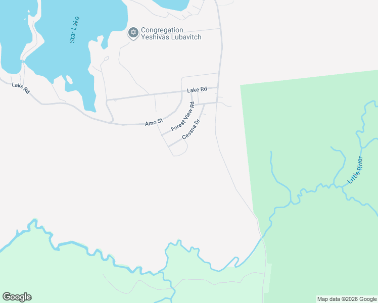 map of restaurants, bars, coffee shops, grocery stores, and more near 11 Valley View Drive in Star Lake