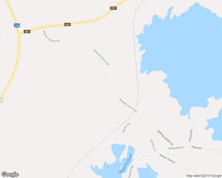 map of restaurants, bars, coffee shops, grocery stores, and more near 79 Medway Harbour Road in Mill Village