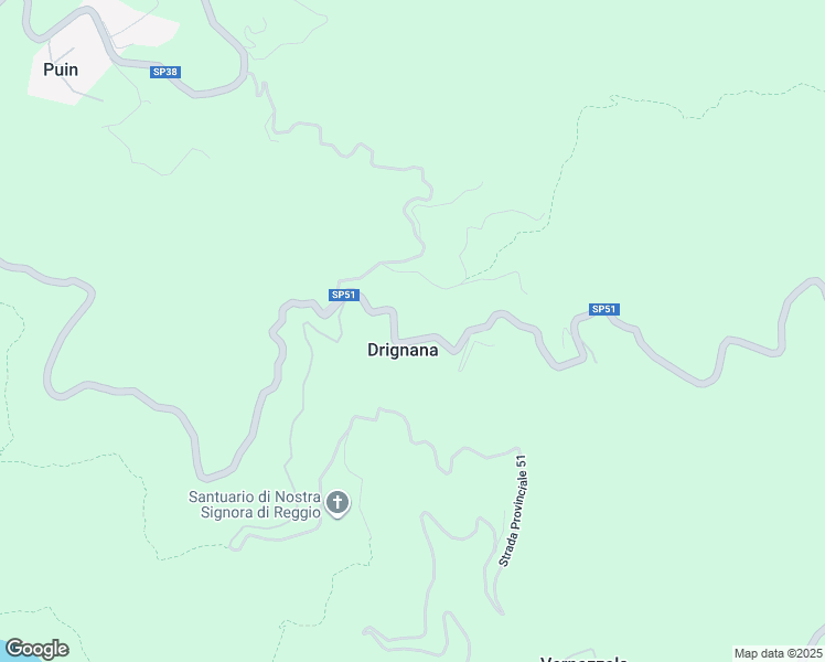 map of restaurants, bars, coffee shops, grocery stores, and more near Strada Provinciale 51 in Province of La Spezia