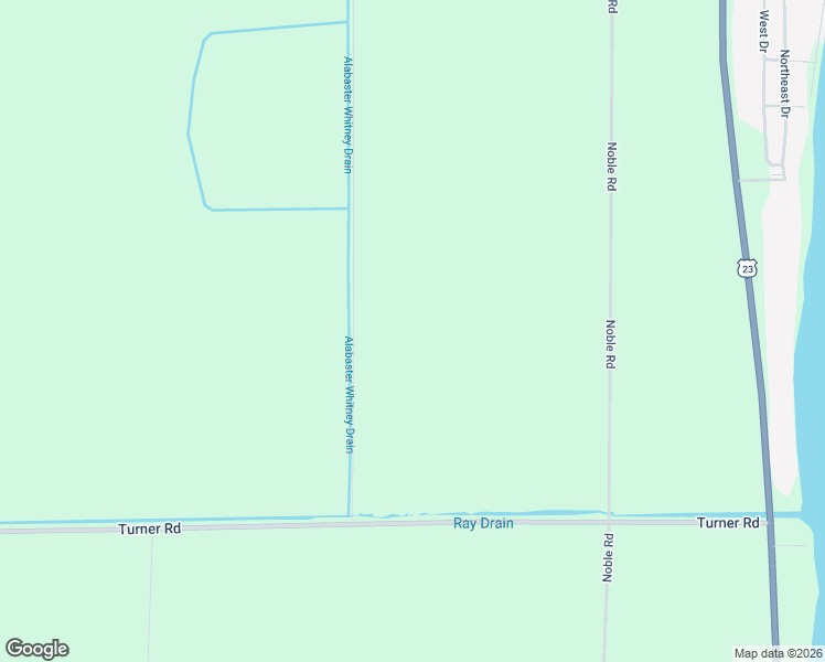 map of restaurants, bars, coffee shops, grocery stores, and more near East Andrews Road in Turner