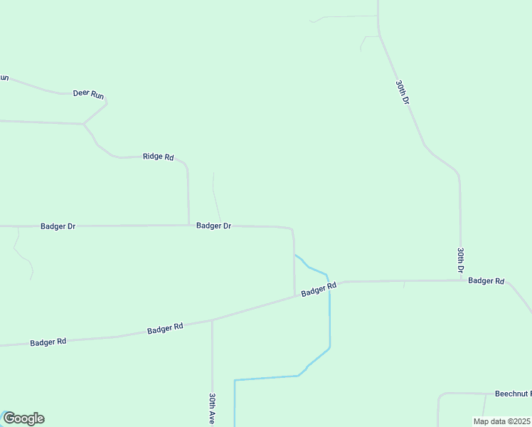 map of restaurants, bars, coffee shops, grocery stores, and more near W2858 Badger Drive in Pine River