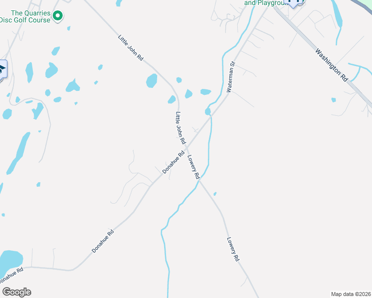 map of restaurants, bars, coffee shops, grocery stores, and more near 209 Little John Road in Barre