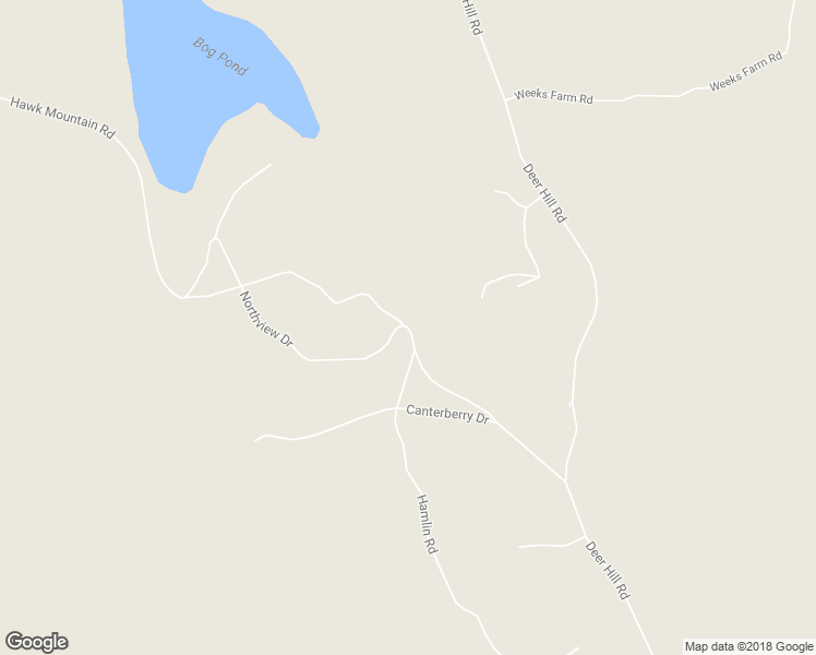 map of restaurants, bars, coffee shops, grocery stores, and more near 130 Hawk Mountain Road in Waterford