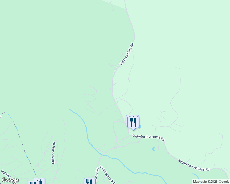 map of restaurants, bars, coffee shops, grocery stores, and more near 3209 German Flats Road in Warren