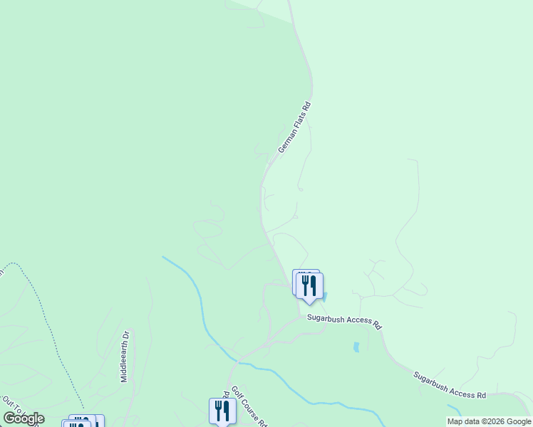 map of restaurants, bars, coffee shops, grocery stores, and more near 3209 German Flats Road in Warren