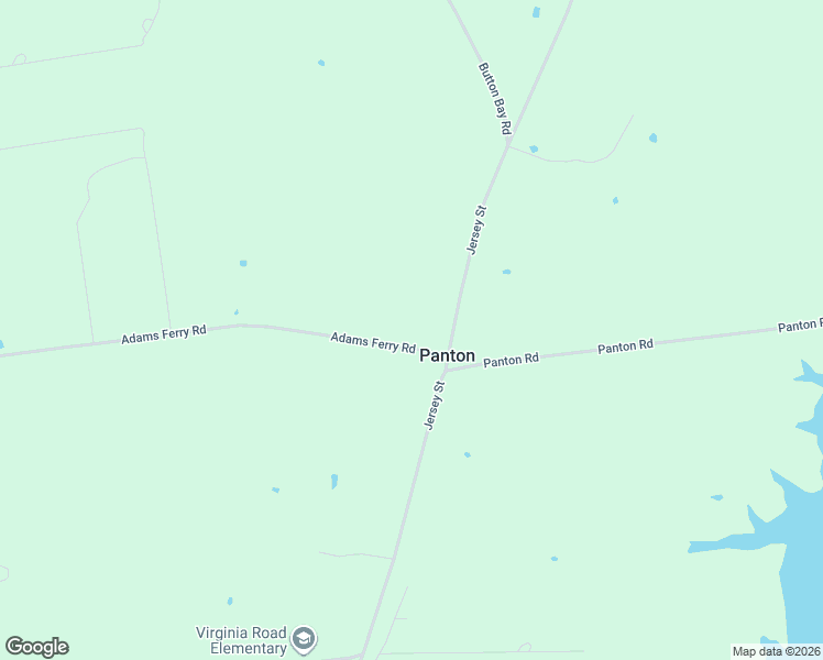 map of restaurants, bars, coffee shops, grocery stores, and more near 76 Adams Ferry Road in Panton