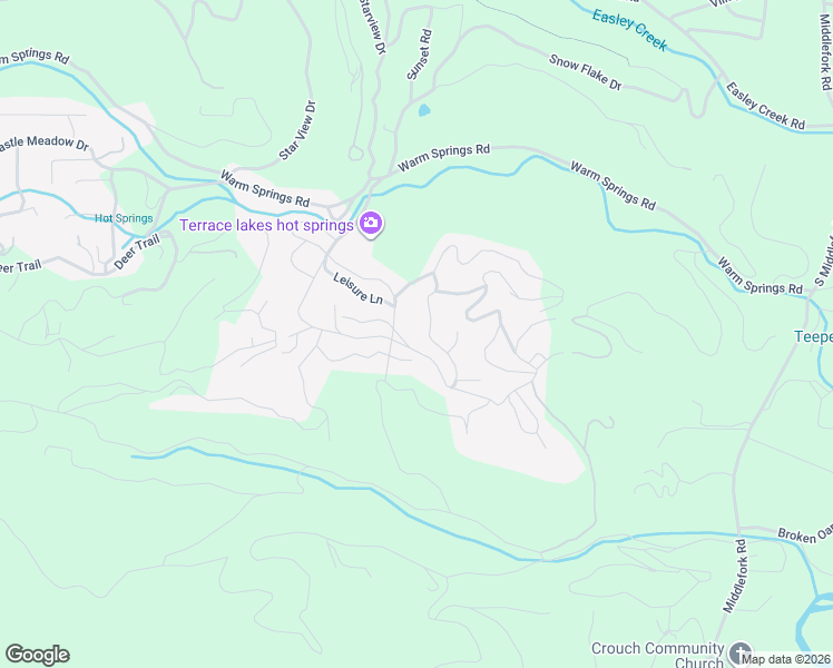 map of restaurants, bars, coffee shops, grocery stores, and more near 216 Holiday Drive in Garden Valley