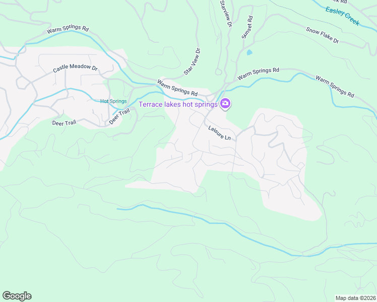 map of restaurants, bars, coffee shops, grocery stores, and more near 26 Summer Drive in Garden Valley