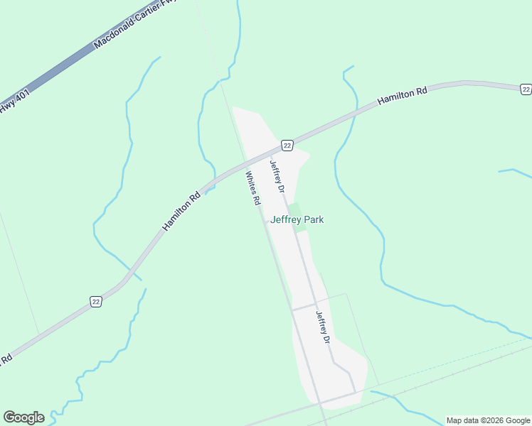 map of restaurants, bars, coffee shops, grocery stores, and more near 696 Whites Road in Quinte West