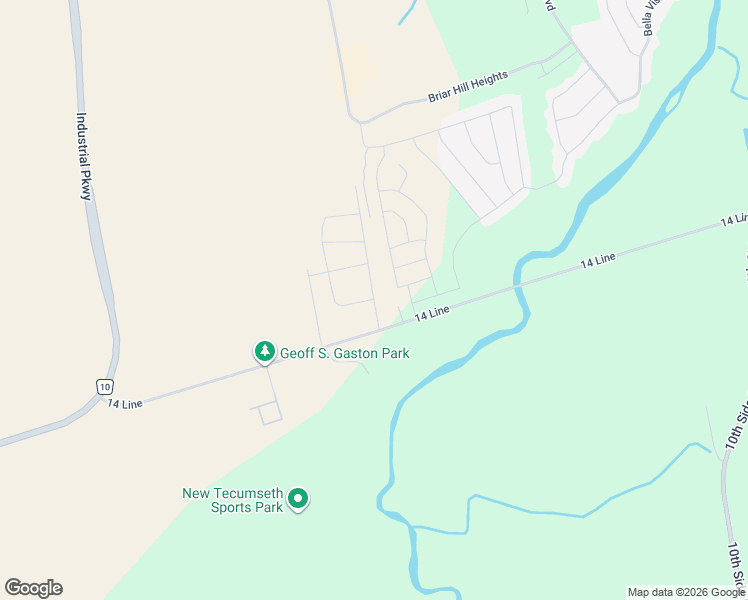 map of restaurants, bars, coffee shops, grocery stores, and more near 87 Lawrence D. Pridham Avenue in New Tecumseth