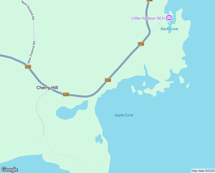 map of restaurants, bars, coffee shops, grocery stores, and more near 7831 Nova Scotia 331 in Green Bay