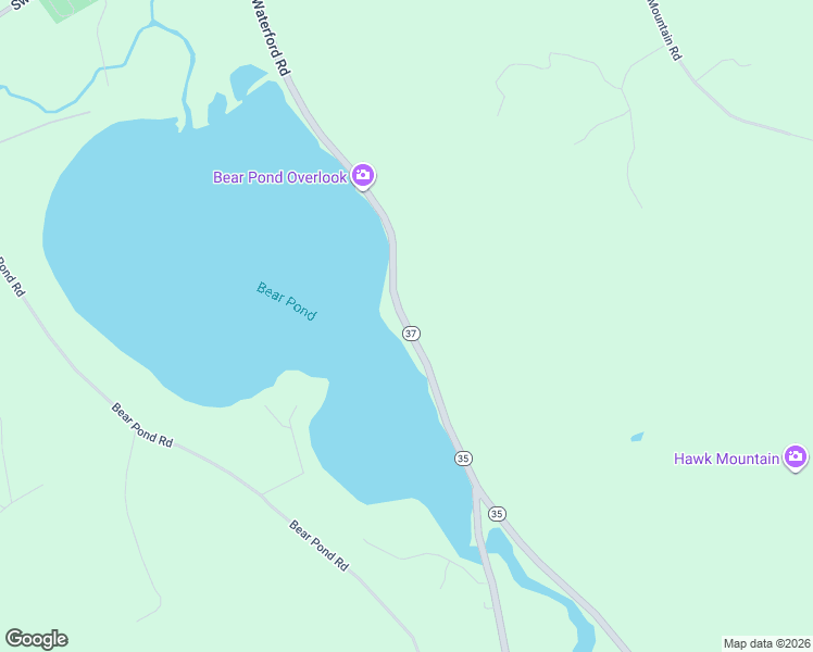 map of restaurants, bars, coffee shops, grocery stores, and more near 210 Waterford Road in Waterford