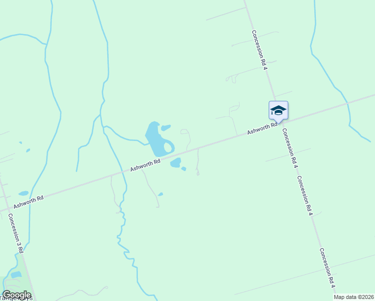 map of restaurants, bars, coffee shops, grocery stores, and more near 360 Ashworth Road in Regional Municipality of Durham