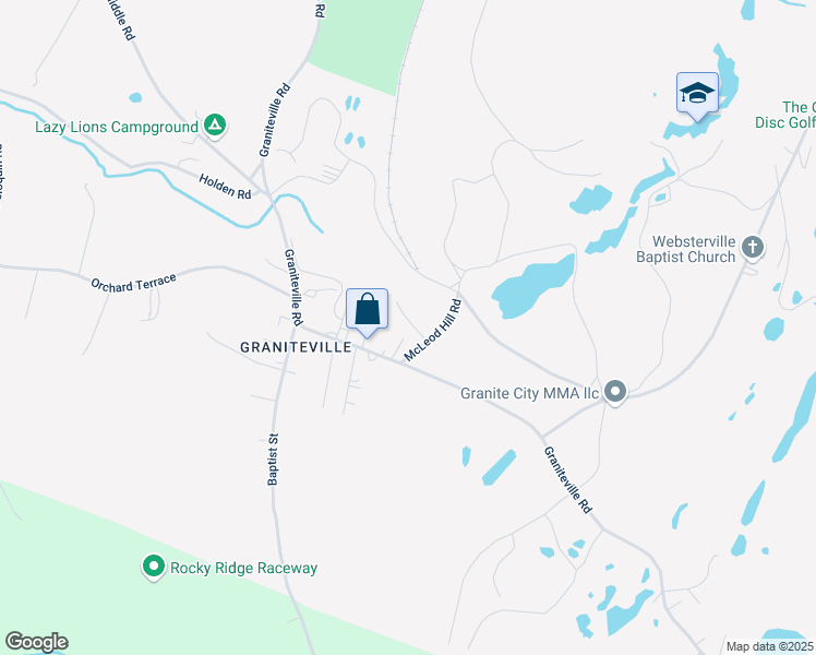 map of restaurants, bars, coffee shops, grocery stores, and more near 8 Lucia Street in Barre