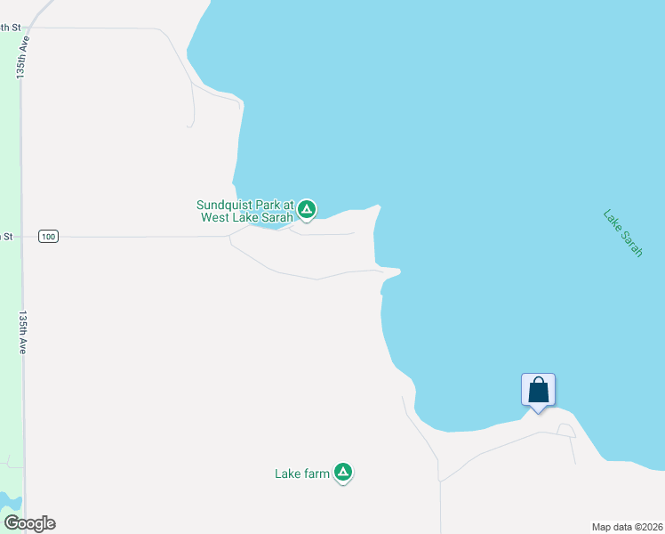 map of restaurants, bars, coffee shops, grocery stores, and more near in The Lakes