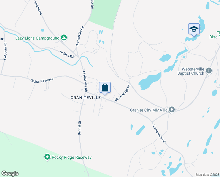 map of restaurants, bars, coffee shops, grocery stores, and more near 18 Dodge Avenue in Barre