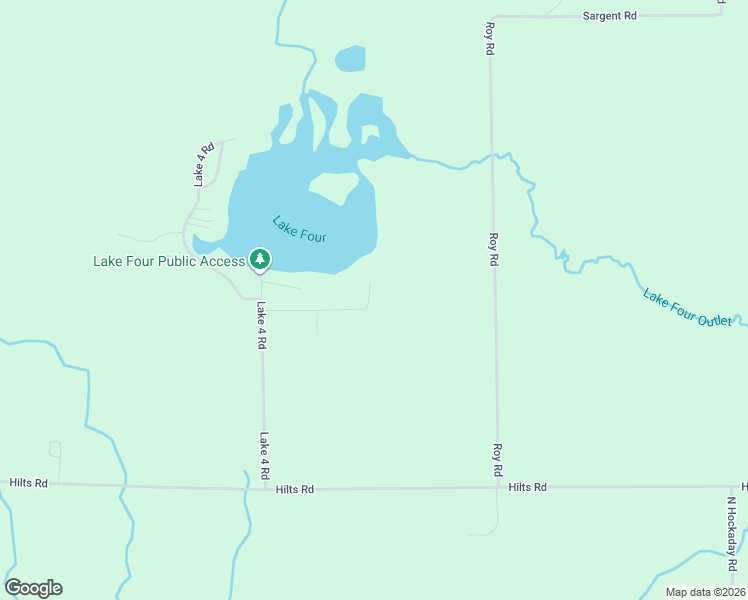 map of restaurants, bars, coffee shops, grocery stores, and more near 6456 Jimary Lane in Gladwin