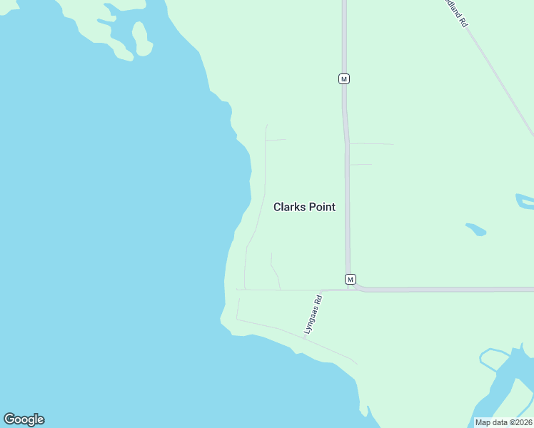 map of restaurants, bars, coffee shops, grocery stores, and more near 7193 Clarks Point Road in Winneconne