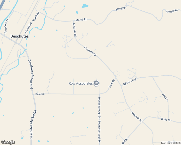 map of restaurants, bars, coffee shops, grocery stores, and more near 64759 Boonesborough Court in Bend