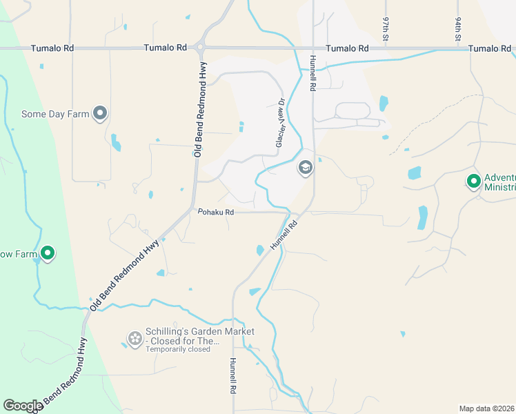 map of restaurants, bars, coffee shops, grocery stores, and more near 20502 Jefferson Court in Bend